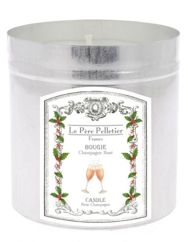 Bougie Parfumée 240 g Champagne Rosé